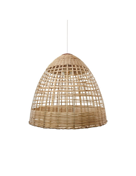 Lámpara colgante modelo MARBELLA en color Natural para 1xE27 (no incluida)