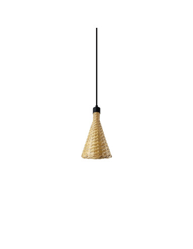 Lámpara colgante modelo SIDNEY en color Natural para 1xE27 (no incluida)