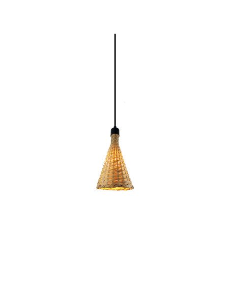 Lámpara colgante modelo SIDNEY en color Natural para 1xE27 (no incluida)