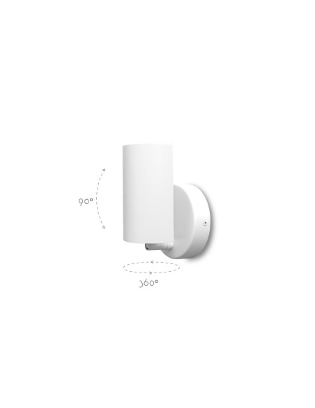 Aplique de pared modelo MB2251 para 1xE14 (no incluida)