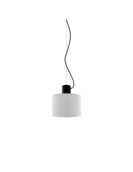 Lámpara colgante modelo MD2180-BK en color Negro para 1xE27 (no incluida)