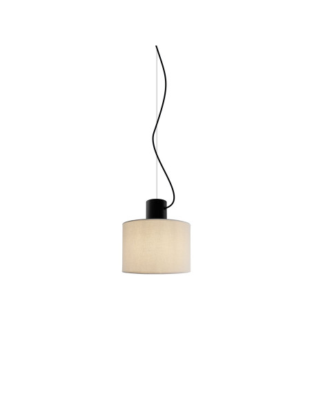 Lámpara colgante modelo MD2180-BK en color Negro para 1xE27 (no incluida)