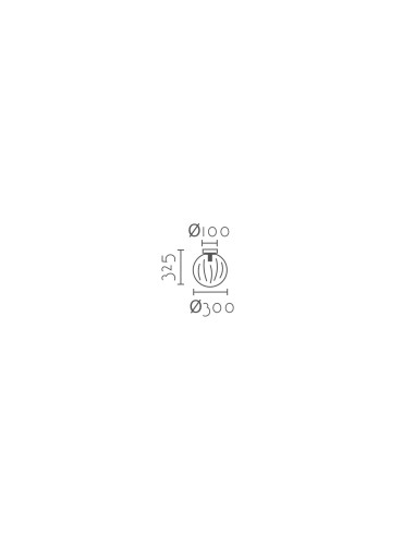 Plafón de techo modelo MX3218-GD en color Dorado para 1xE27 (no incluida)