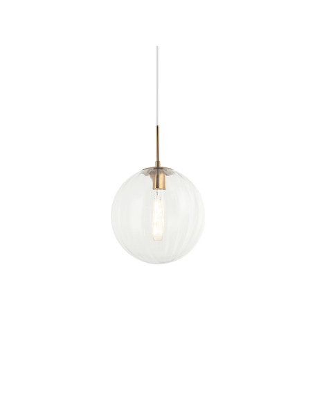 Lámpara colgante modelo MD3217-GD en color Dorado para 1xE27 (no incluida)