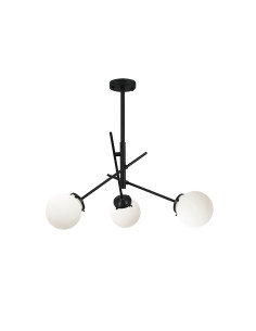 Lámpara colgante modelo MD3222-BK en color Negro para 3xE27 (no incluida)