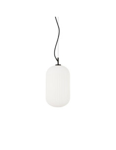 Lámpara colgante modelo MD2195-BK en color Negro para 1xE27 (no incluida)