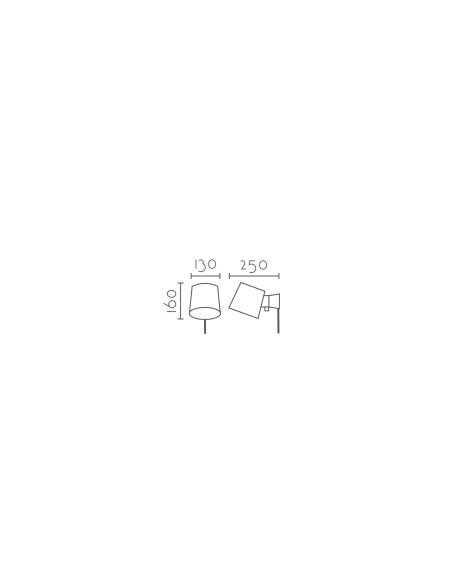 Aplique de pared modelo MB4014