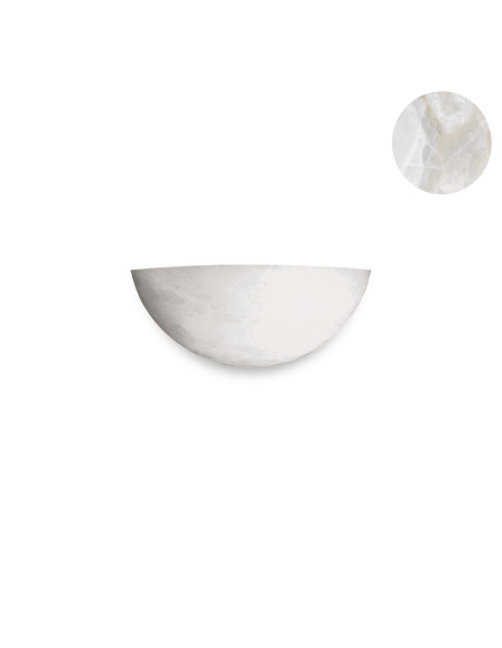 Aplique de pared modelo 239/E27 en color Natural para 1xE27 (no incluida)