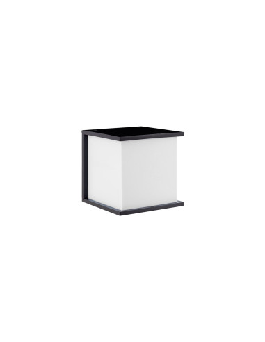 Aplique de pared modelo EX1144-BK en color Negro para 1xE27 (no incluida)