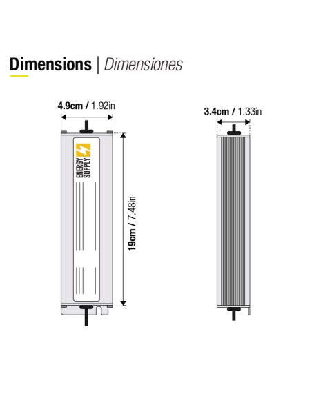 Fuente Switching 24V 3.2A 76.8W, 180-264VAC Exterior IP67