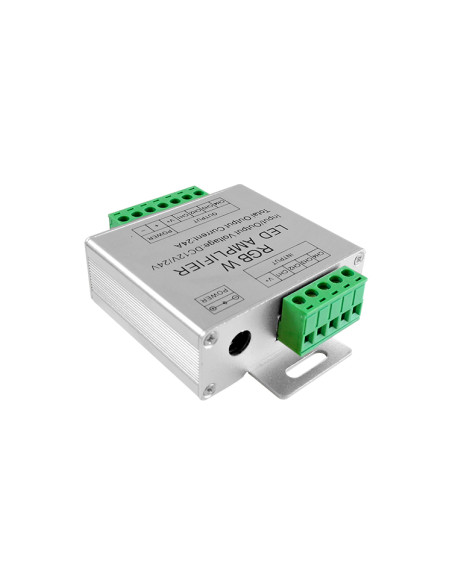 Amplificador RGB y Blanco PWM, DC 12-24V 120-240W 10A