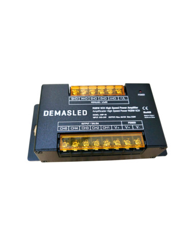 Amplificador alta velocidad, 5 canales. 5-24V 150-720W 30A