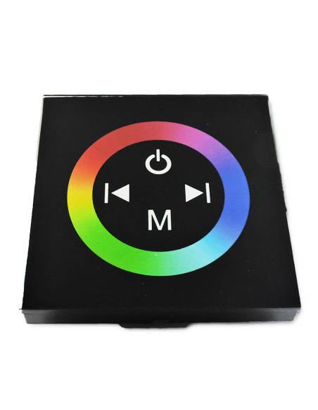 Controladora táctil de pared RGB
