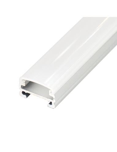 Perfil Fino 14x9mm de aluminio anodizado de superficie 2m