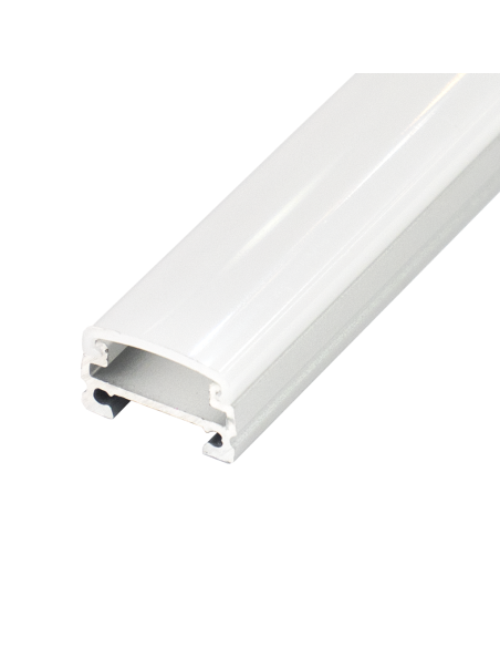 Perfil Fino 14x9mm de aluminio anodizado de superficie 2m