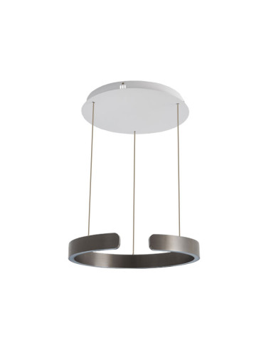 Lámpara Colgante Titanio Negro, Diámetro Ø400mm