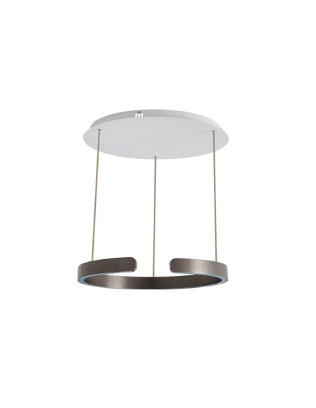 Lámpara Colgante Titanio Negro, Diámetro Ø600mm