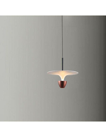 Lámpara Colgante Borgoña Diámetro 400x300mm Blanco Cálido 3000K