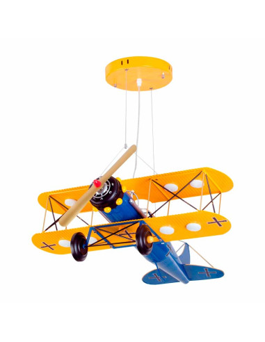 Lámpara de techo, Avioneta, 220V 50W, Blanco Frío 6.000°K 1.600lm