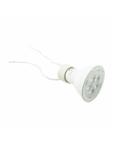 Casquillo GU10, cable 19cm, para Dicroicas LED GU10