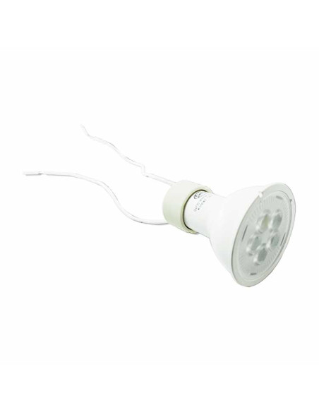 Casquillo GU10, cable 19cm, para Dicroicas LED GU10