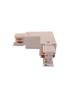 Conector trifásico izquierda en L