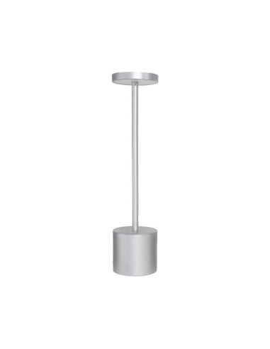 Lámpara de Aluminio Blanco Cálido 3000K 3W Recargable