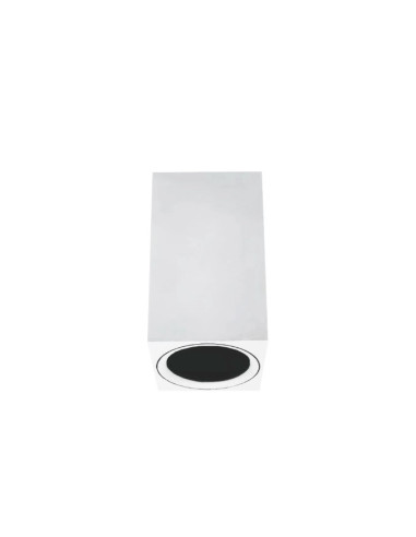 Foco de superficie Fijo 5.7x5.7x10cm para Bombillas GU10