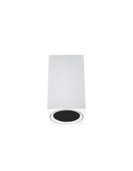 Foco de superficie Fijo 5.7x5.7x10cm para Bombillas GU10