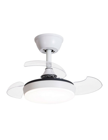 Ventilador 36W Blanco CCT 60cm Mini XS