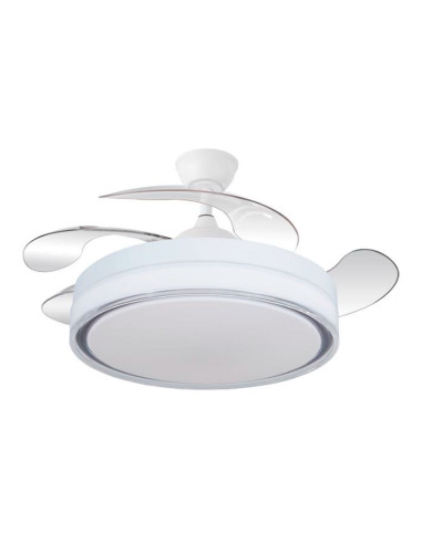 Ventilador 50W Blanco café CCT 110cm Bari