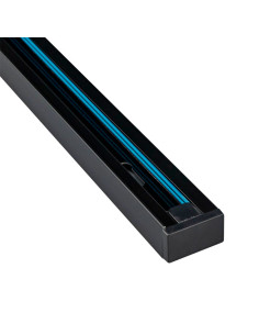 Carril Monofásico Negro x1m