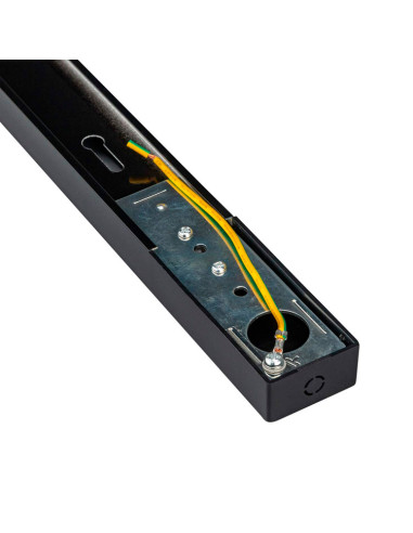Carril Monofásico Negro x1m