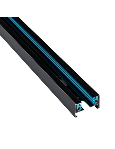 Carril Monofásico Negro x1m