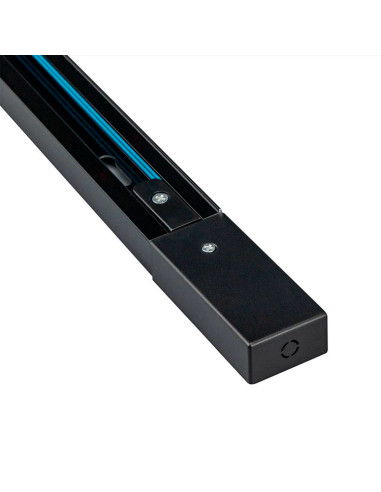 Carril Monofásico Negro x1m