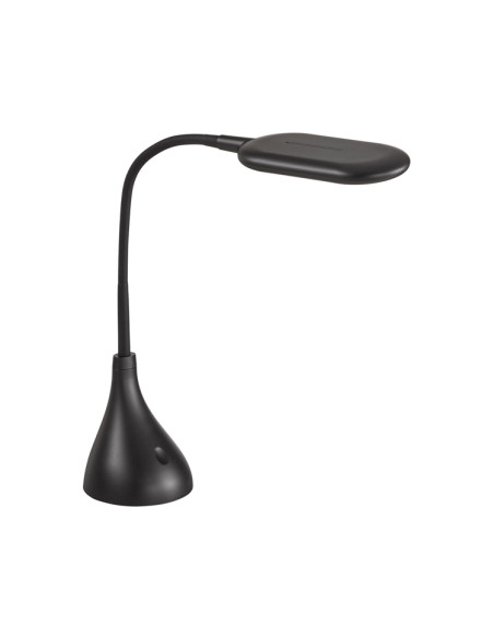 Lámpara de mesa Robin 10W negro con dimmer