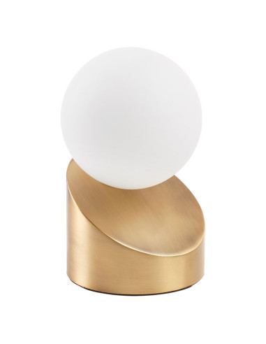Lámpara de mesa Moon touch para 1 G9 (no incluida)