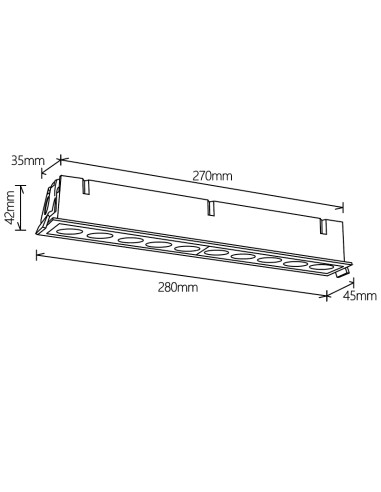 Empotrable Downlight BLAU