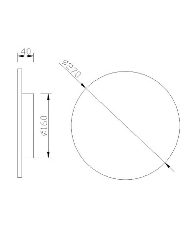Aplique de Pared BORA BORA