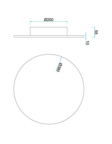 Aplique de Pared BORA BORA