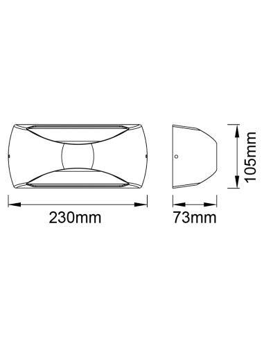 Aplique de Pared BUTAN