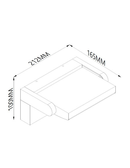 Aplique de Exterior COOPER