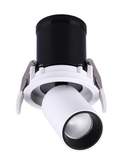 Empotrable Downlight GARDA Blanco y Negro