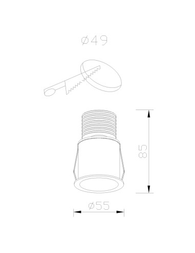 Empotrable Downlight GUINCHO
