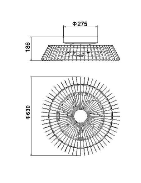 Ventilador de Techo HIMALAYA