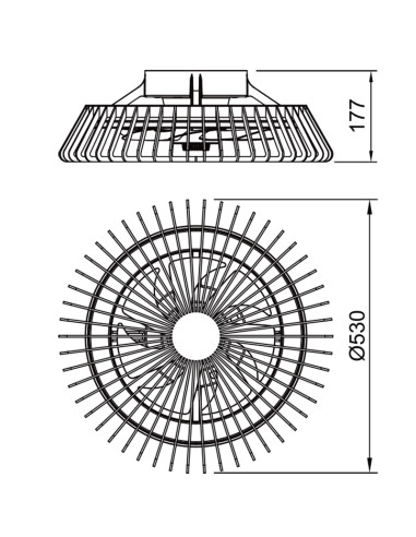 Ventilador de Techo HIMALAYA MINI