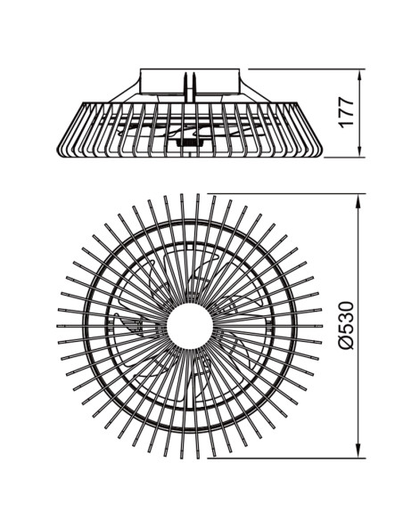 Ventilador de Techo HIMALAYA MINI