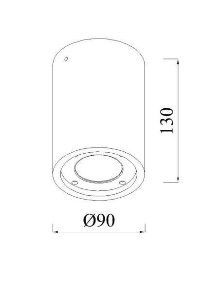 Aplique de Exterior LEVI para GU10
