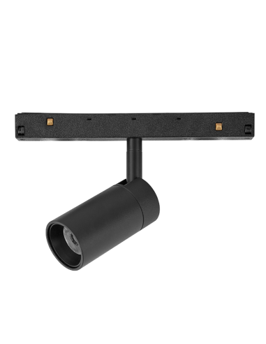 Foco para carril magnético Downlight MAGNETO Negro