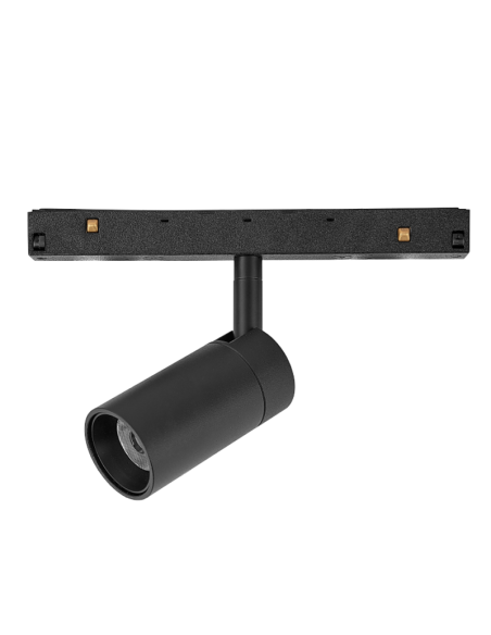 Foco para carril magnético Downlight MAGNETO Negro
